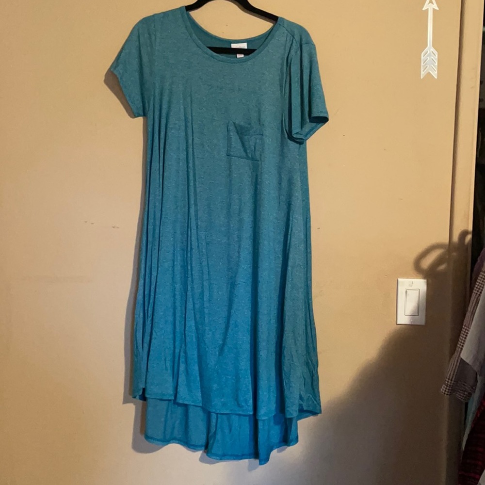 Heathered Turquoise carly Lularoe